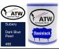 Preview: Subaru, Dark Blue Pearl, 466: 1L Lackdose, von ATW Autoteile West.